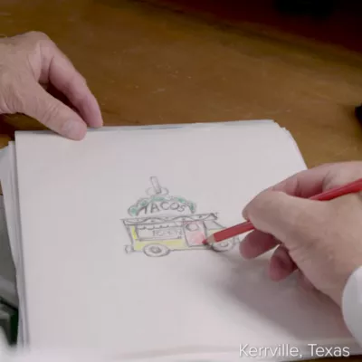 Enamel Taco Truck Charm 8 Enamel Taco Truck Charm - Image 6