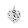 "Middle Sister" Heart Charm -Fashion Accessories CM 1252 988217