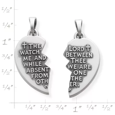 Watch Over Thee Prayer Pendant Set 5 Watch Over Thee Prayer Pendant Set - Image 3