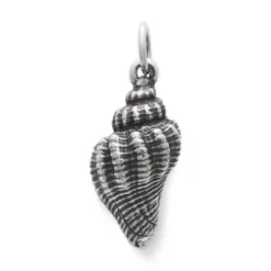 Fluted Conch Shell Charm