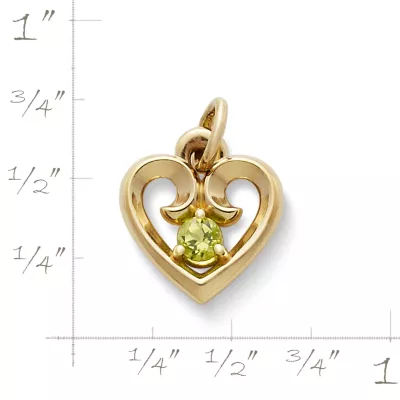 Avery Remembrance Heart Birthstone Pendant 4 Avery Remembrance Heart Birthstone Pendant - Image 2