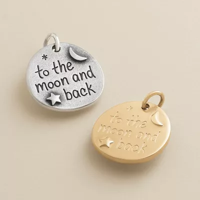 "To The Moon And Back" Charm 4 "To The Moon And Back" Charm - Image 2