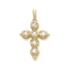 Antiquity Gemstone Cross Pendant 1 Antiquity Gemstone Cross Pendant -Fashion Accessories CM 3416 305517