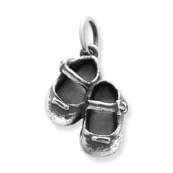Lil' Girl Baby Shoes Charm