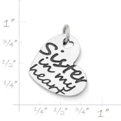 "Sister In My Heart" Charm -Fashion Accessories CM 5570 489325 rul