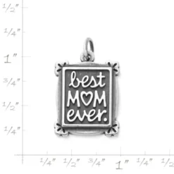 Best Mom Ever Charm -Fashion Accessories CM 5594 219279 rul