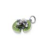 Enamel Frog On Lily Pad Charm -Fashion Accessories CM 5631 875243