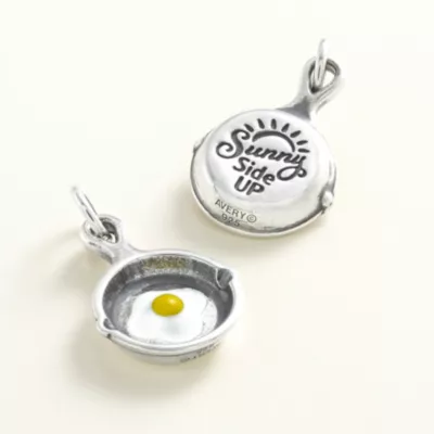 Enamel "Sunny Side Up" Charm 6 Enamel "Sunny Side Up" Charm - Image 4