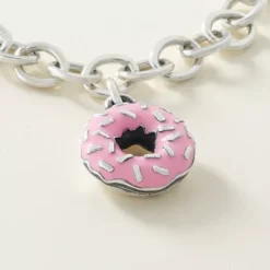 Enamel Frosted Donut Charm -Fashion Accessories CM 5692 868575 altS