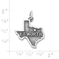 "Fort Worth" Charm -Fashion Accessories CM 5717 906990 rul