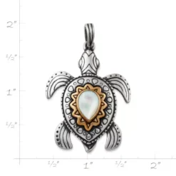 Sea Turtle Gemstone Pendant 7 Sea Turtle Gemstone Pendant -Fashion Accessories CM 5732 643551 rul