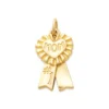 Blue Ribbon "Mom" Charm -Fashion Accessories CM 5735 351283