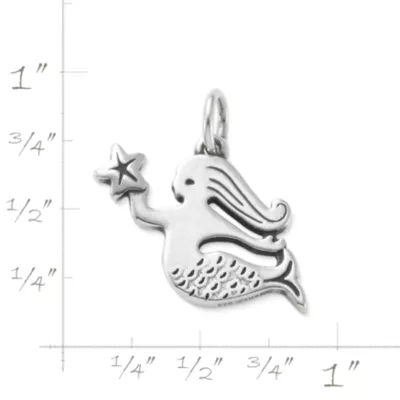 Swimming Mermaid Charm 6 Swimming Mermaid Charm - Image 4