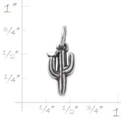 Saguaro Cactus With Bird Charm -Fashion Accessories CM 5783 583711 rul