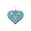 Enamel Hearts In Bloom Charm 2 Enamel Hearts In Bloom Charm -Fashion Accessories CM 5789 327568