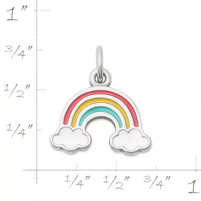 Enamel Rainbow Charm 6 Enamel Rainbow Charm - Image 4