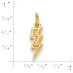 Lightning Bolt Charm -Fashion Accessories CM 6005 121037 rul
