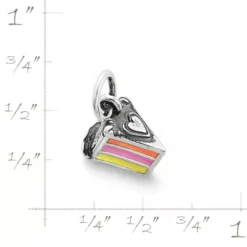 Enamel Layer Cake Charm -Fashion Accessories CM 6007 226968 rul