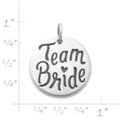 "Team Bride" Charm -Fashion Accessories CM 6011 265225 rul
