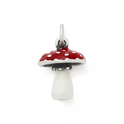 Enamel Mushroom Charm 3 Enamel Mushroom Charm