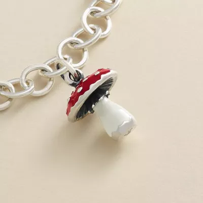 Enamel Mushroom Charm 4 Enamel Mushroom Charm - Image 2