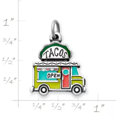 Enamel Taco Truck Charm 7 Enamel Taco Truck Charm - Image 5