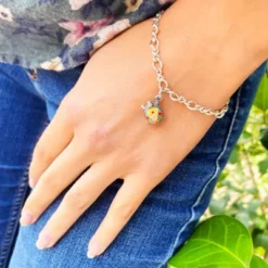 Enamel Festive Turtle Charm -Fashion Accessories CM 6072 161910 IGC