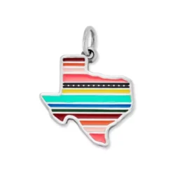 Enamel Texas Serape Charm