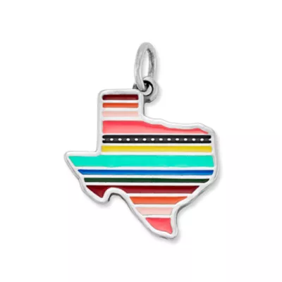 Enamel Texas Serape Charm 3 Enamel Texas Serape Charm