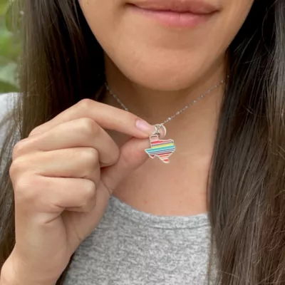 Enamel Texas Serape Charm 5 Enamel Texas Serape Charm - Image 3