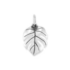 Monstera Leaf Charm