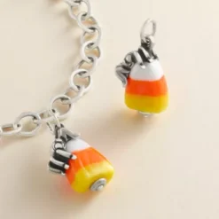 Sweet And Spooky Halloween Art Glass Charm 9 Sweet And Spooky Halloween Art Glass Charm -Fashion Accessories CM 6082 747747 altS