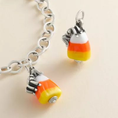 Sweet And Spooky Halloween Art Glass Charm 5 Sweet And Spooky Halloween Art Glass Charm - Image 3