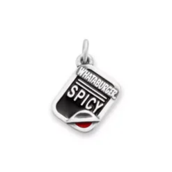 Enamel "Whataburger® Spicy" Ketchup Charm