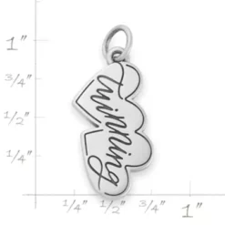 "Twinning" Charm -Fashion Accessories CM 6105 179827 rul