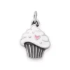Enamel Sweetheart Cupcake Charm -Fashion Accessories CM 6108 676808