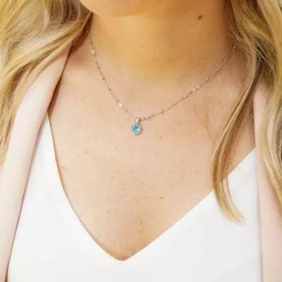 Heart Gemstone Pendant 4 Heart Gemstone Pendant - Image 3