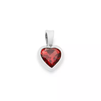 Heart Gemstone Pendant 2 Heart Gemstone Pendant