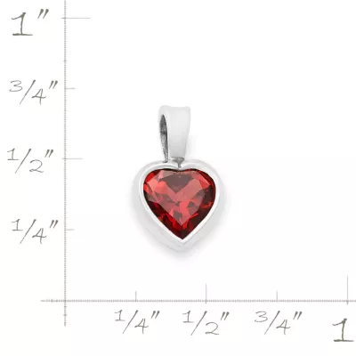 Heart Gemstone Pendant 8 Heart Gemstone Pendant - Image 7