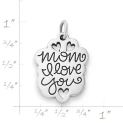 Mom I Love You Charm -Fashion Accessories CM 6113 958748 rul