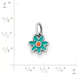 Enamel Mini Flower Charm -Fashion Accessories CM 6124 655633 rul