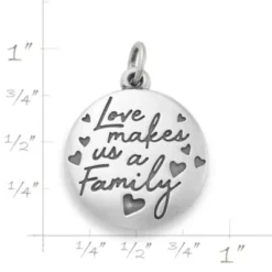 Love Makes Us A Family Charm 9 Love Makes Us A Family Charm -Fashion Accessories CM 6137 473536 rul