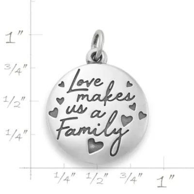 Love Makes Us A Family Charm 6 Love Makes Us A Family Charm - Image 4
