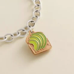 Enamel Avocado Toast Charm -Fashion Accessories CM 6142 543949 altS