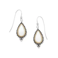 Alessandra Mother Of Pearl Drop Earrings