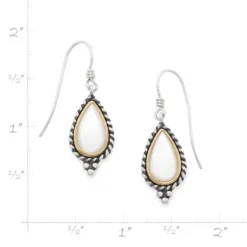Alessandra Mother Of Pearl Drop Earrings 7 Alessandra Mother Of Pearl Drop Earrings -Fashion Accessories EH 1795 201105 rul