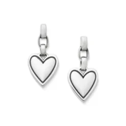 Timeless Heart Drop Earrings
