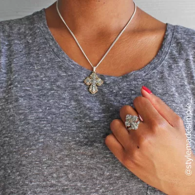 La Vida Nueva Cross Pendant 6 La Vida Nueva Cross Pendant - Image 4