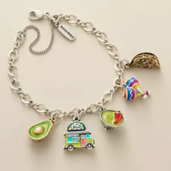Enamel Taco Truck Charm 10 Enamel Taco Truck Charm -Fashion Accessories TacoTuesday col 1
