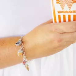 Enamel "Whataburger® Fancy" Ketchup Charm -Fashion Accessories Whataburger col IGC 1